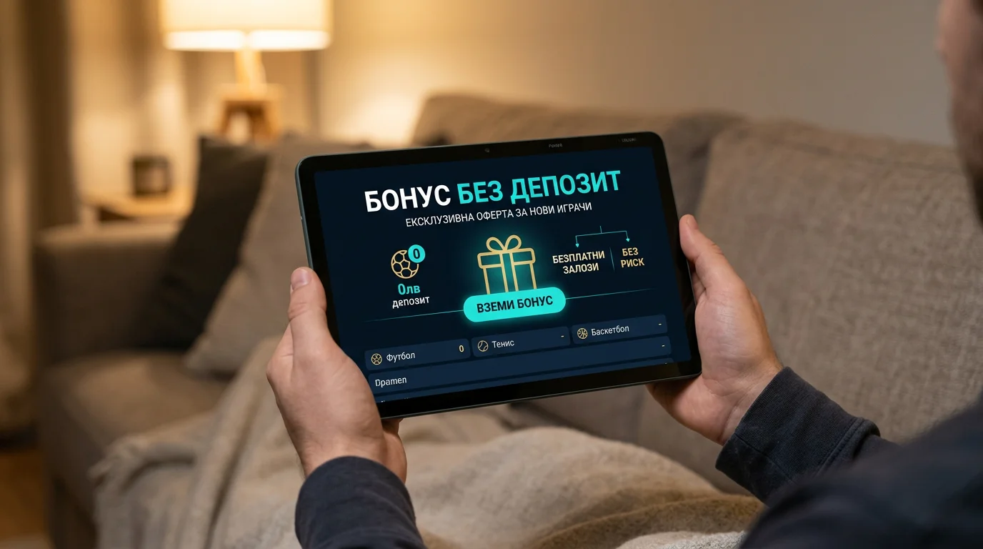 Бонус без депозит при оператор за залози в България