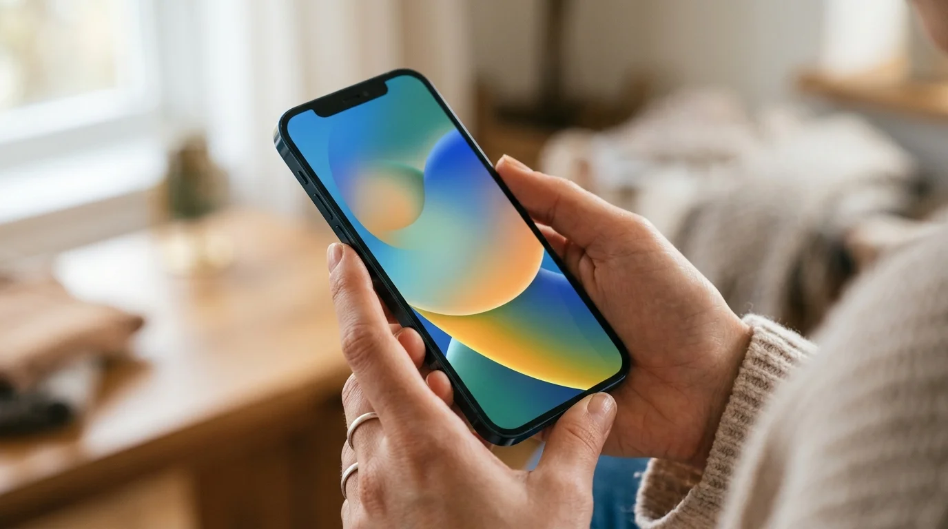 Процес на залагане през смартфон